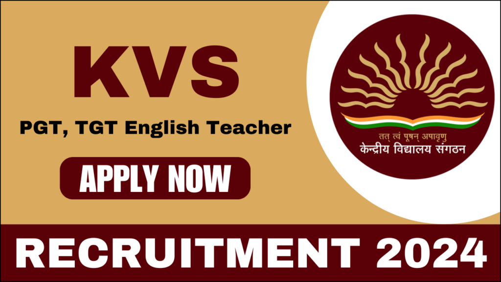 KVS English Teacher Recruitment