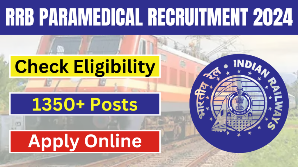 RRB Paramedical Recruitment