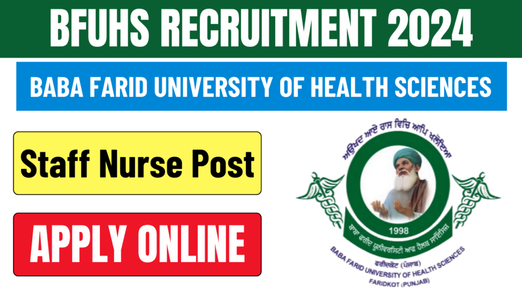 BFUHS Staff Nurse Recruitment