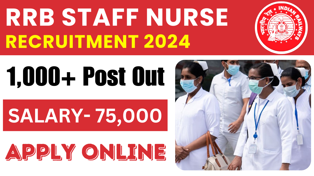 RRB Staff Nurse Recruitment 2024: Apply For 1,000+ Posts, Check ...