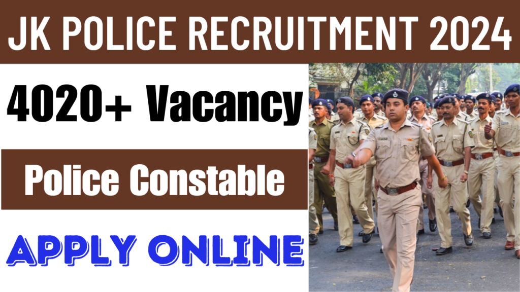 JK Police Constable Recruitment