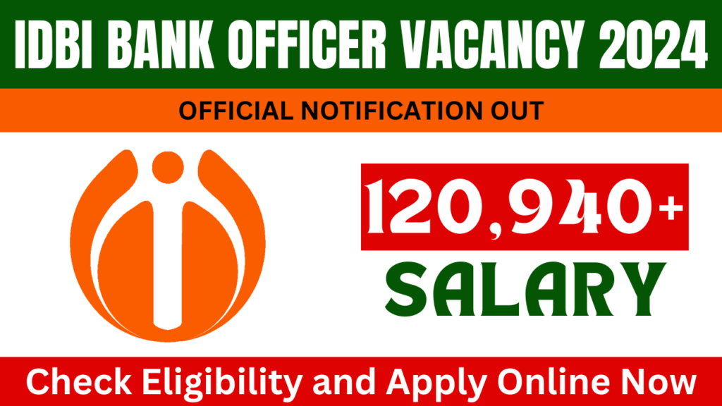 IDBI Bank Officer Vacancy