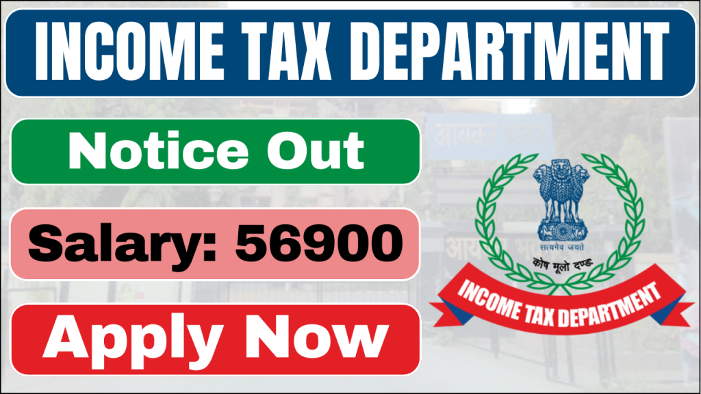 Income Tax Department Recruitment