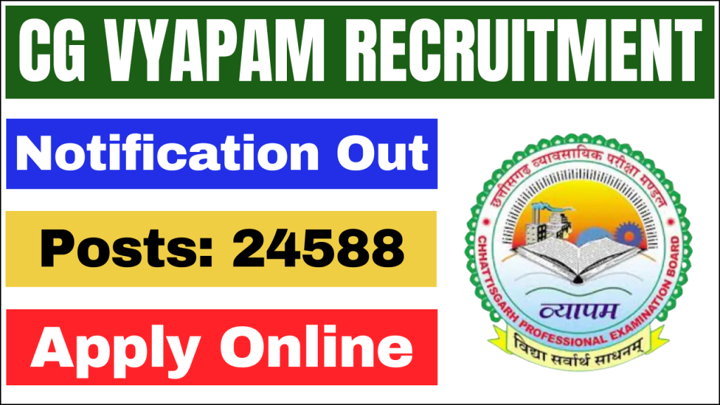 CG Vyapam Recruitment