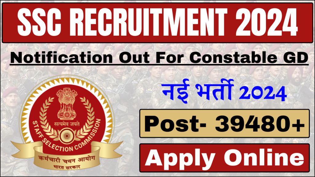 SSC Constable GD Recruitment