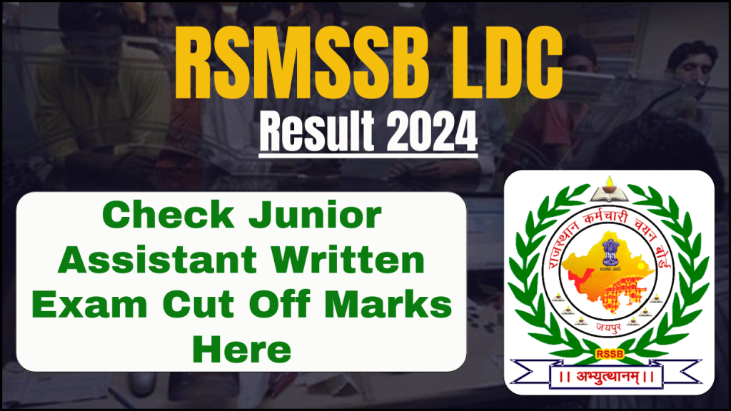 RSMSSB LDC Result