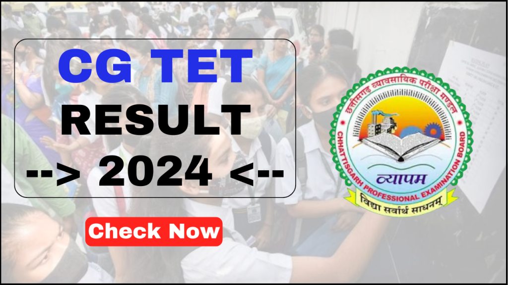 CG TET Result