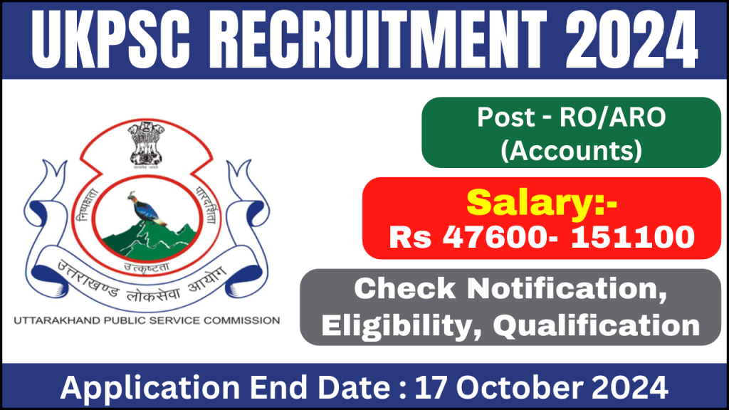 UKPSC Recruitment 2024