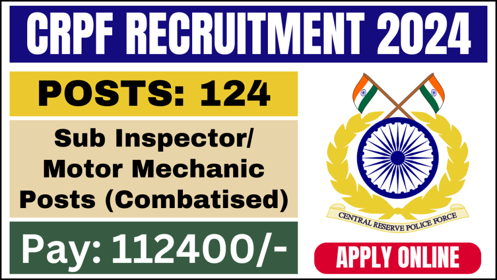 CRPF Recruitment 2024