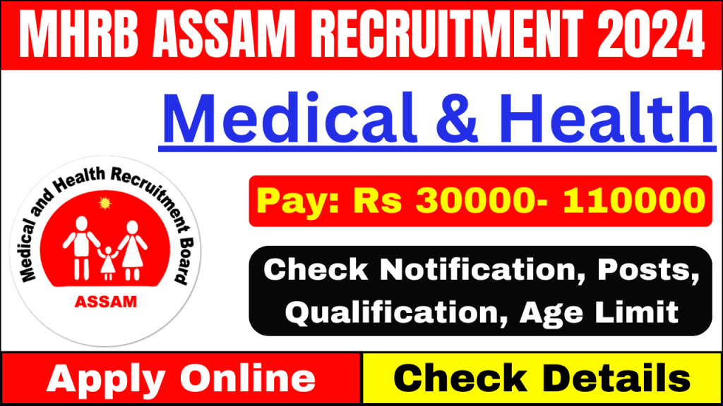 MHRB Assam Recruitment 2024