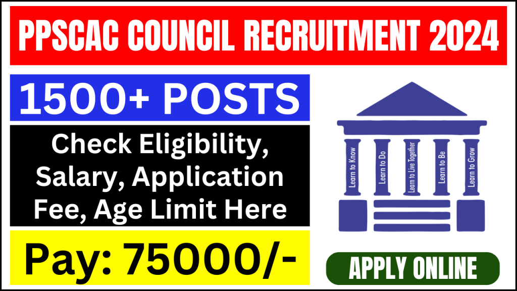 PPSCAC Council Recruitment 2024