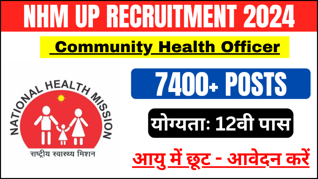 NHM UP Community Health Officer Recruitment 2024